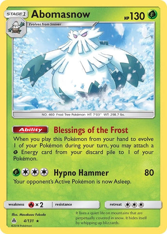Abomasnow (4/131) [SM06]
