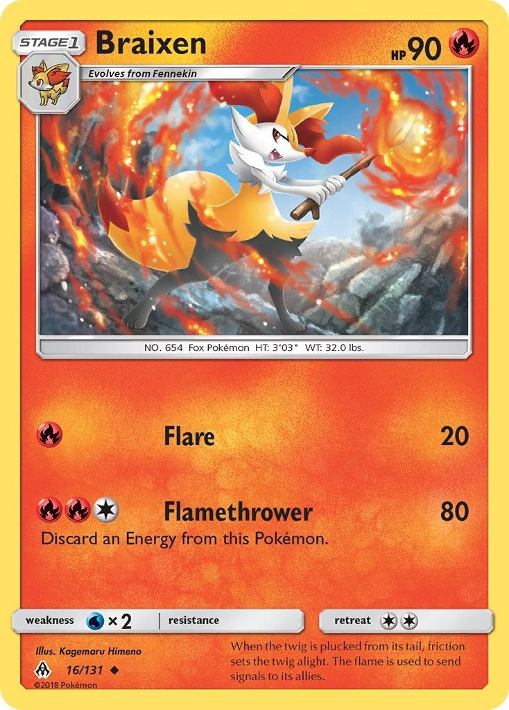 Braixen (16/131) [SM06]
