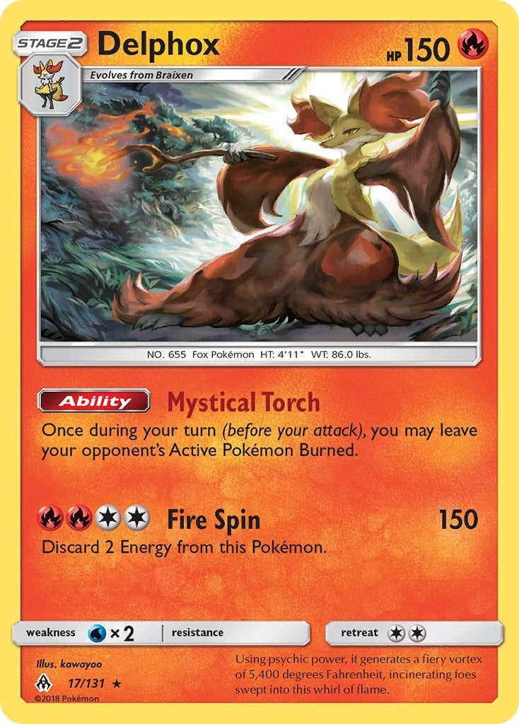 Delphox (17/131) [SM06]
