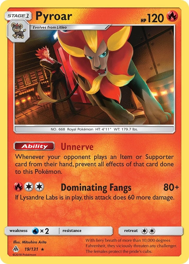Pyroar (19/131) [SM06]