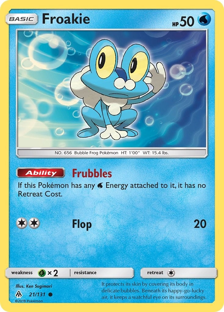 Froakie 21 (21/131) [SM06]