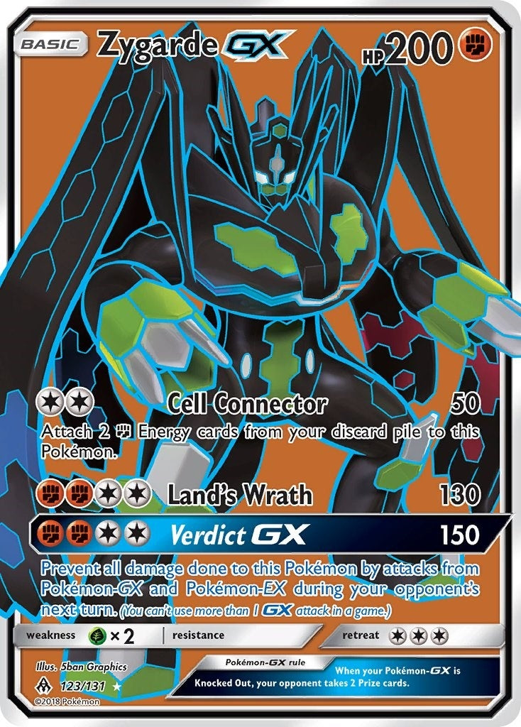 Zygarde GX Full Art (123/131) [SM06]