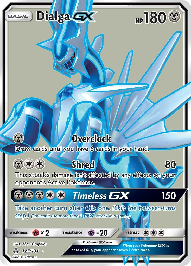 Dialga GX Full Art (125/131) [SM06]