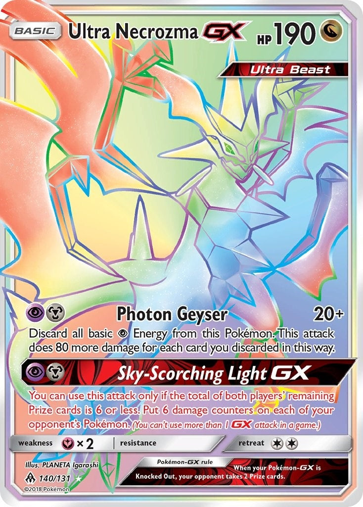 Ultra Necrozma GX Secret (140/131) [SM06]