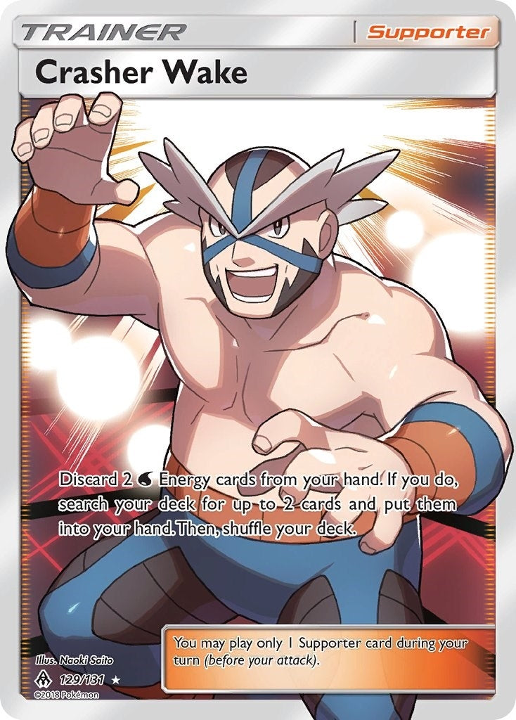 Crasher Wake Full Art (129/131) [SM06]