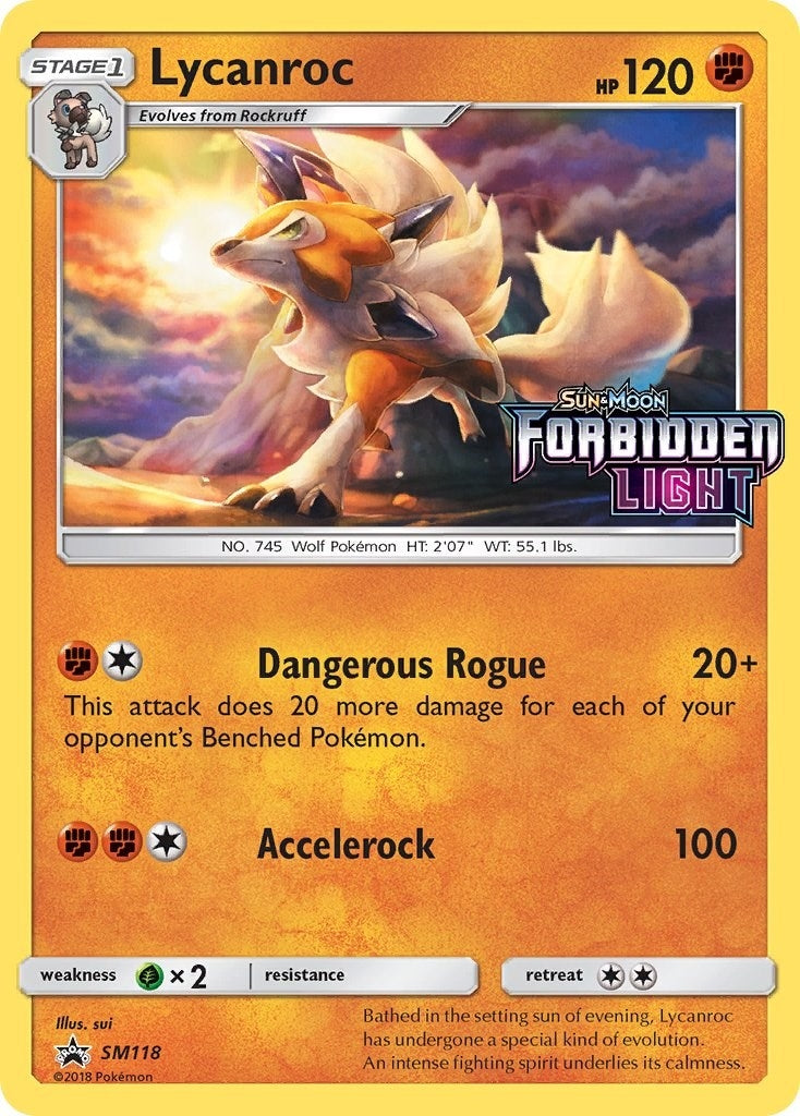 Lycanroc SM118 Prerelease (SM118) [SMP]
