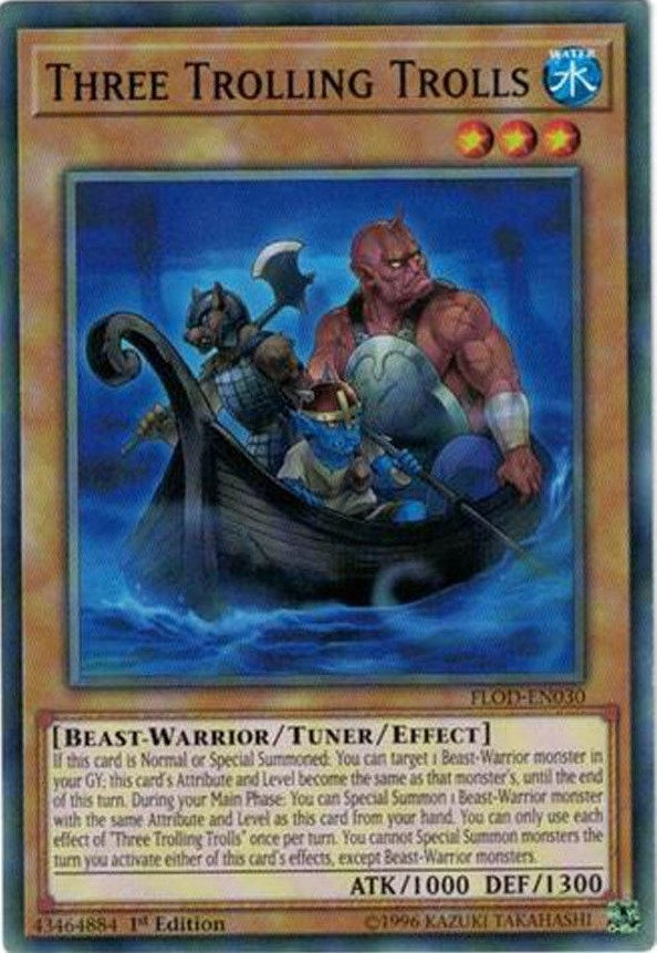 Three Trolling Trolls (FLOD-EN030) [FLOD]