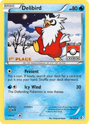 Delibird 38 149 Pokemon League 1st Place (038/149) [PR]