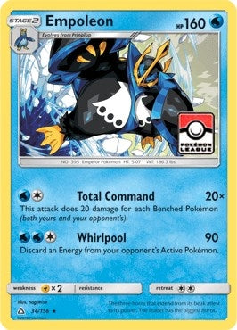 Empoleon 34 156 Pokemon League (034/156) [PR]