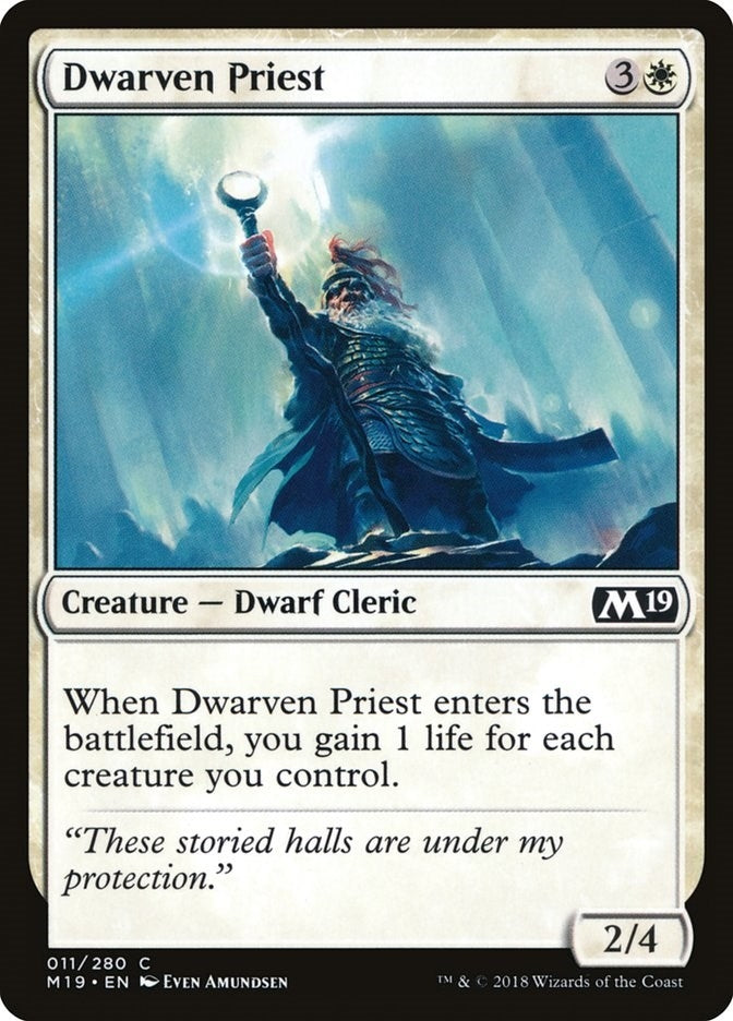 Dwarven Priest (11) [M19]