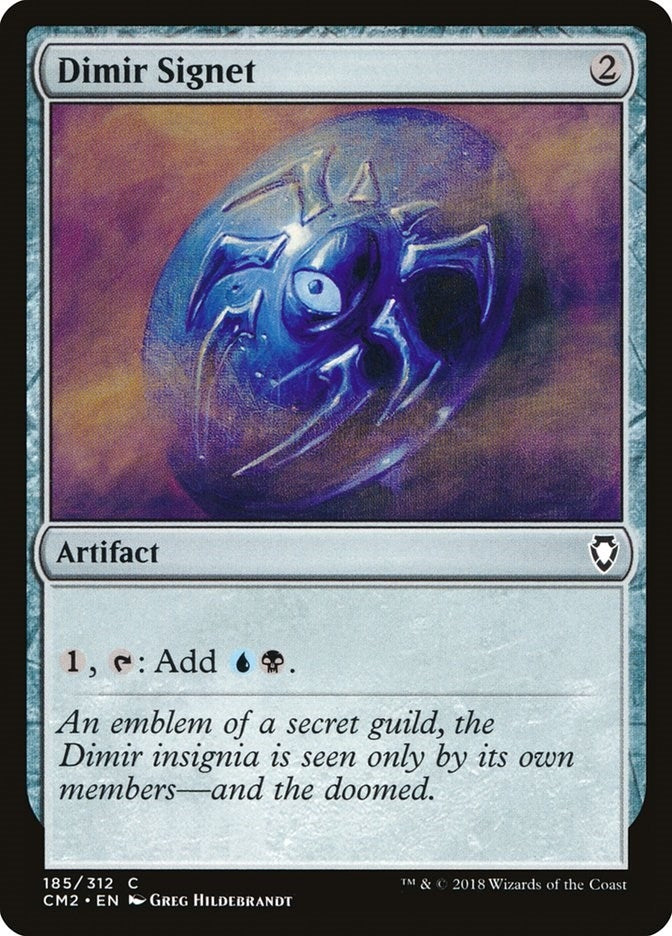 Dimir Signet (185) [CM2]