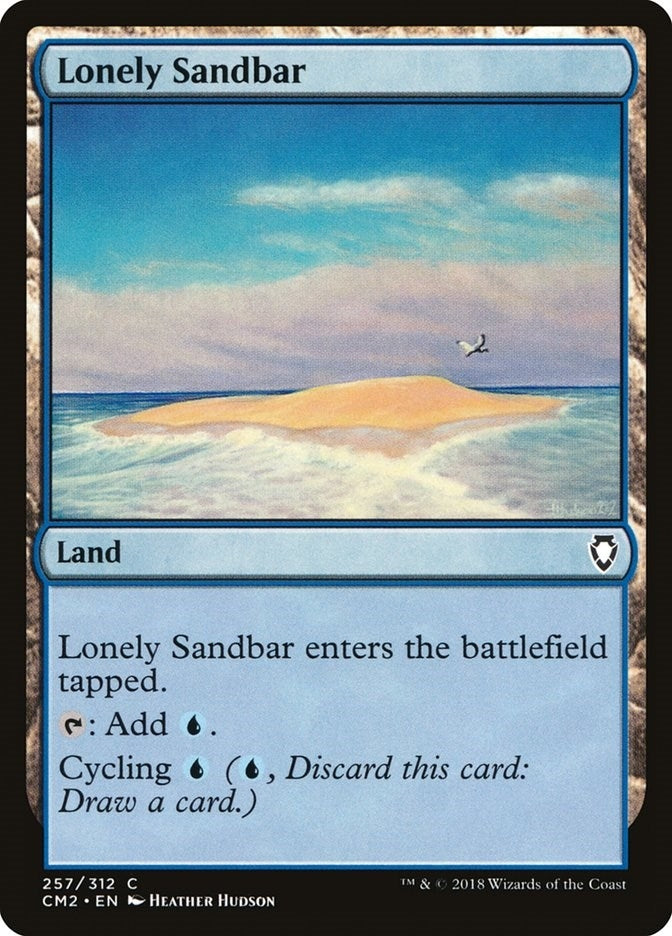 Lonely Sandbar (257) [CM2]