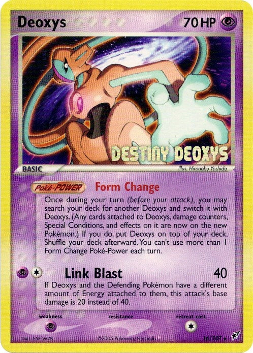 Deoxys Normal Forme 16 107 Movie Promo (016/107) [MCAP]