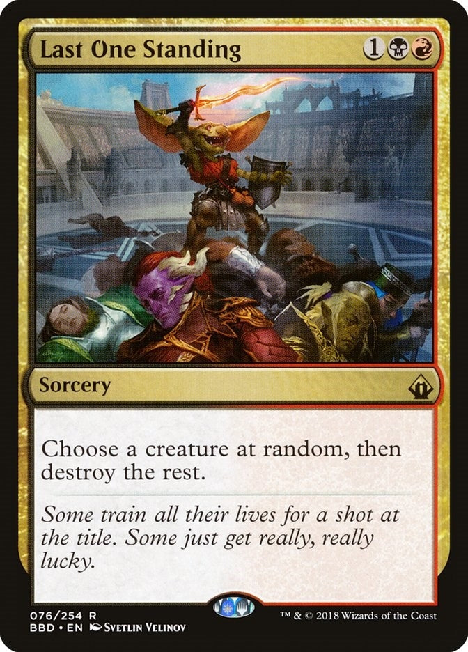 Last One Standing (76) [BBD]