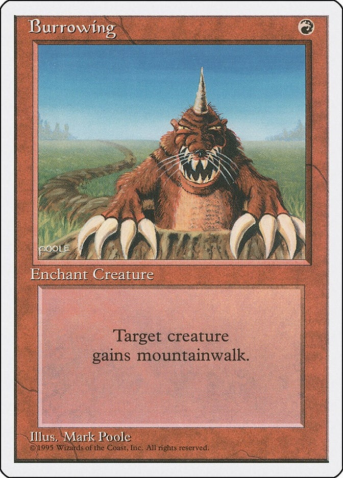 Burrowing [4ED]