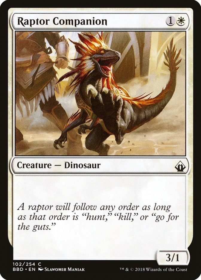 Raptor Companion (102) [BBD]