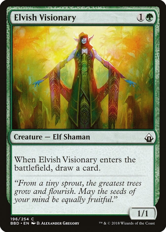 Elvish Visionary (196) [BBD]