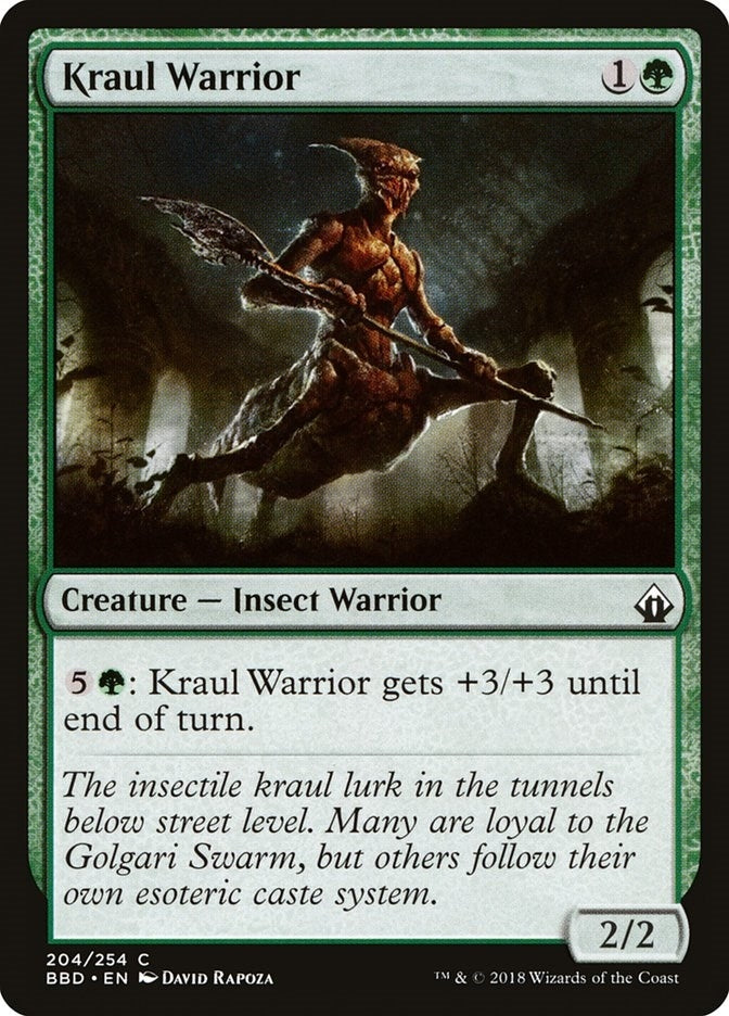 Kraul Warrior (204) [BBD]