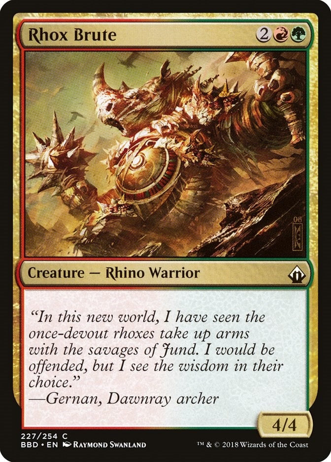 Rhox Brute (227) [BBD]