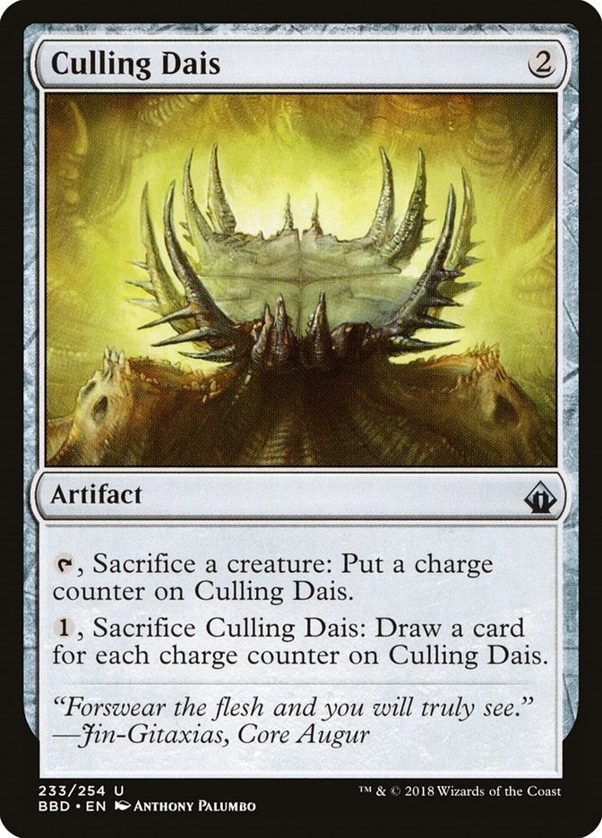 Culling Dais (233) [BBD]