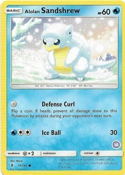 Alolan Sandshrew 14 (19/145) [SMK2]