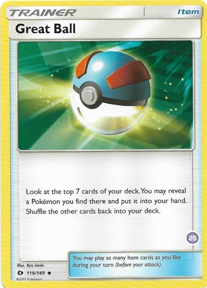 Great Ball 25 Alolan Sandslash Half Deck (119/149) [SMK2]