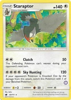 Staraptor (83/111) (Deck Exclusive