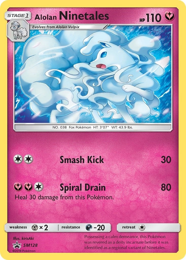 Alolan Ninetales SM128 (SM128) [SMP]