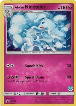 Alolan Ninetales 30 (SM128) [SMK2]