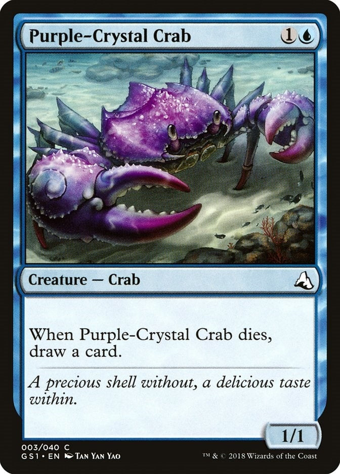 Purple Crystal Crab (3) [GS1]
