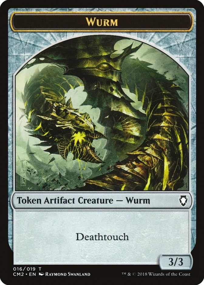 Wurm Token Deathtouch (16) [CM2]