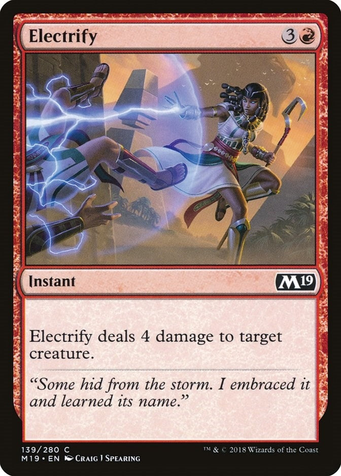 Electrify (139) [M19]