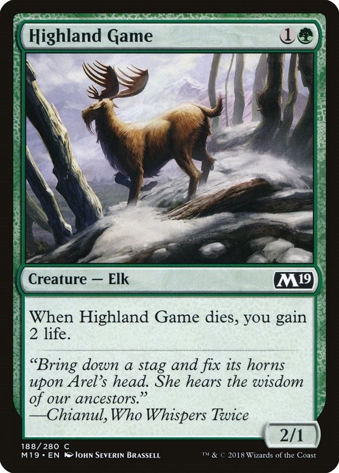 Highland Game (188) [M19]