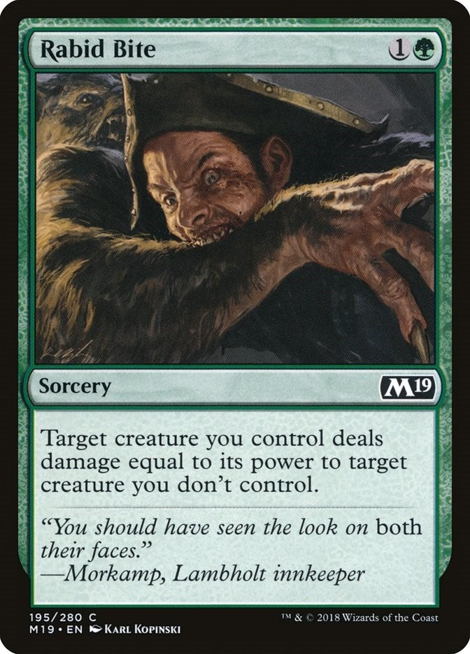 Rabid Bite (195) [M19]