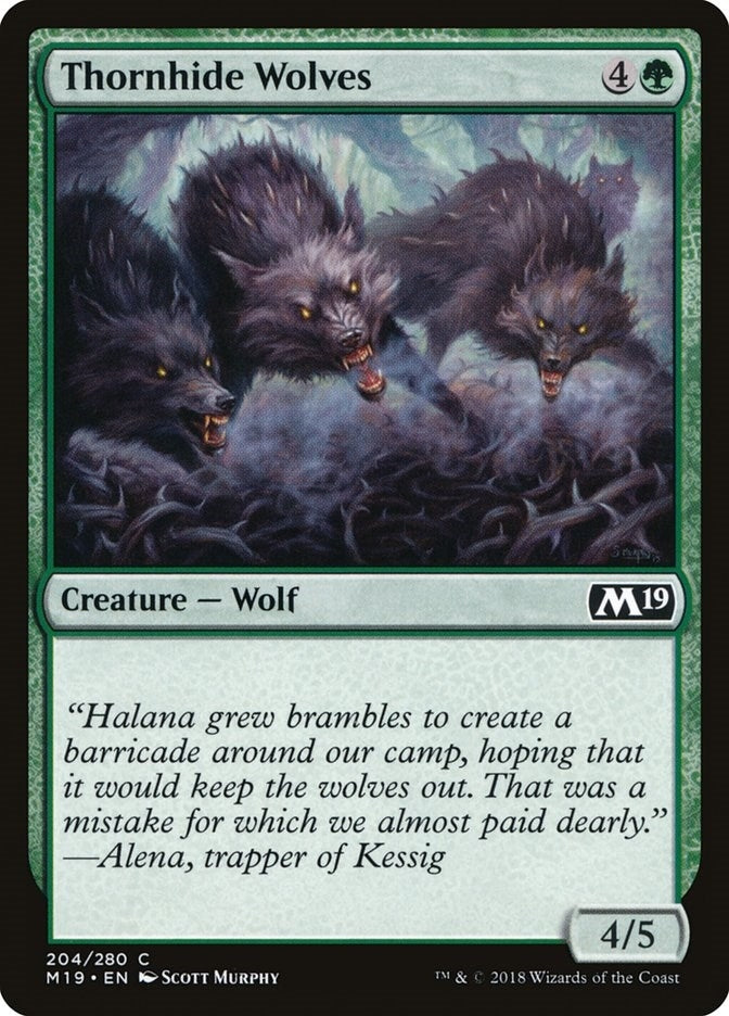 Thornhide Wolves (204) [M19]