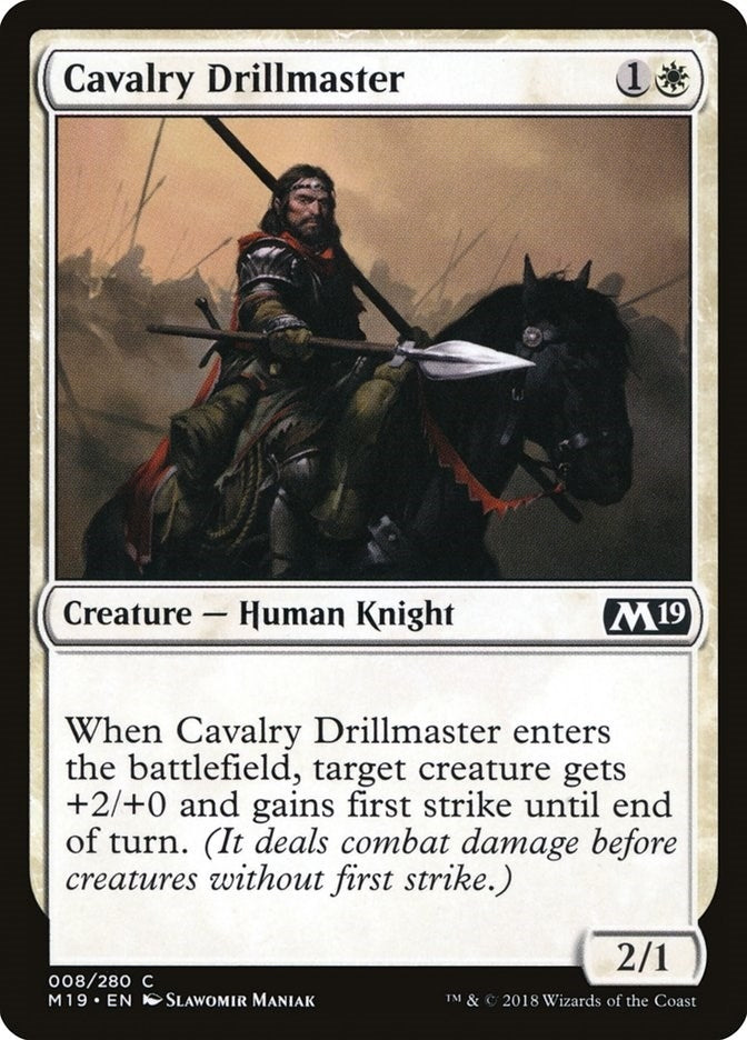 Cavalry Drillmaster (8) [M19]