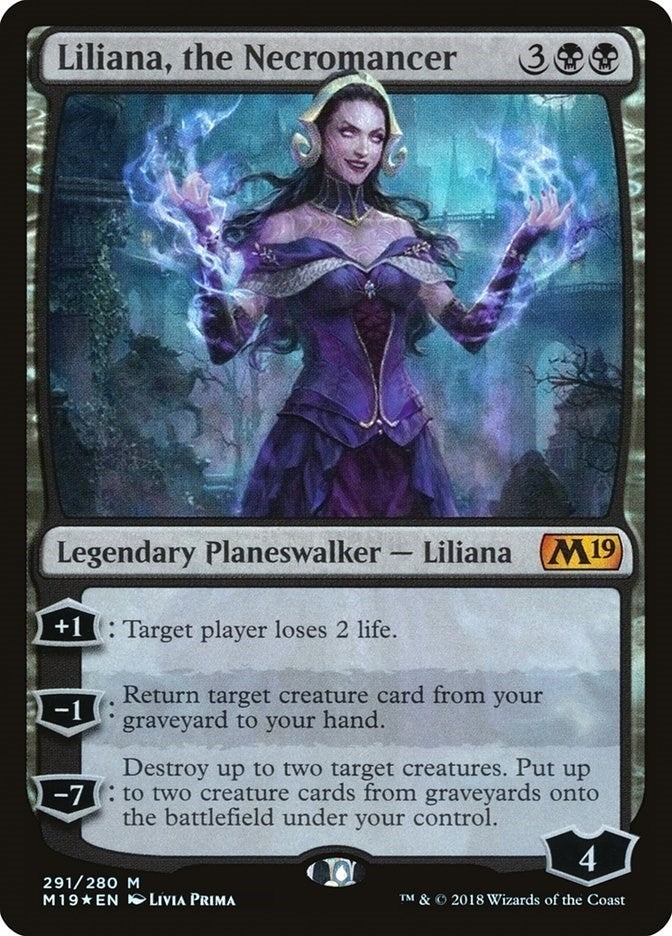 Liliana the Necromancer (291) [M19]