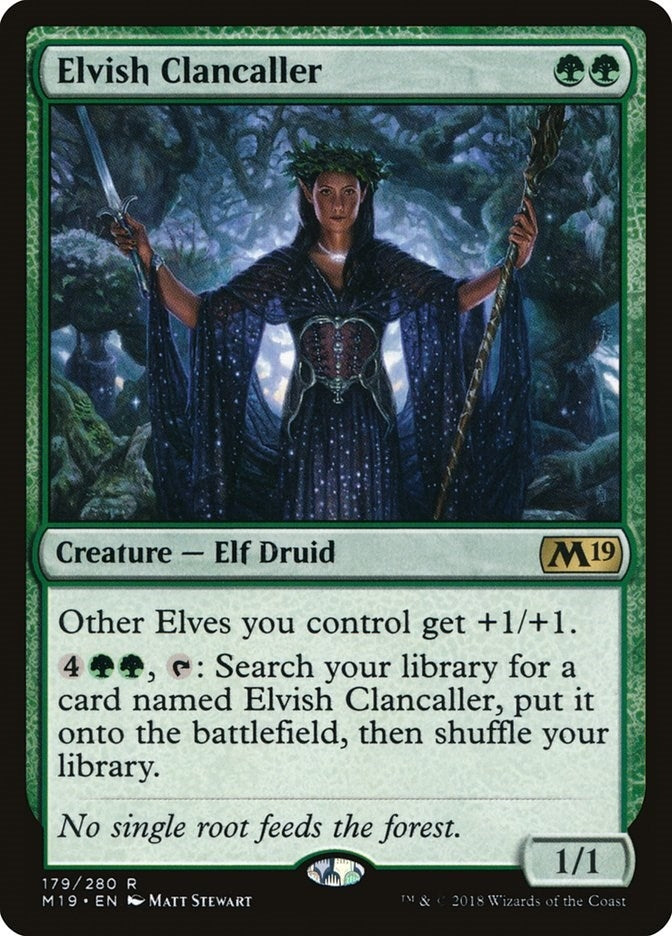 Elvish Clancaller (179) [M19]