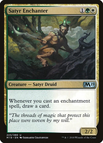Satyr Enchanter (223) [M19]