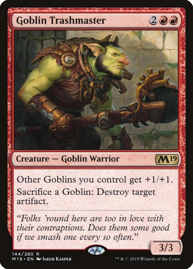 Goblin Trashmaster (144) [M19]