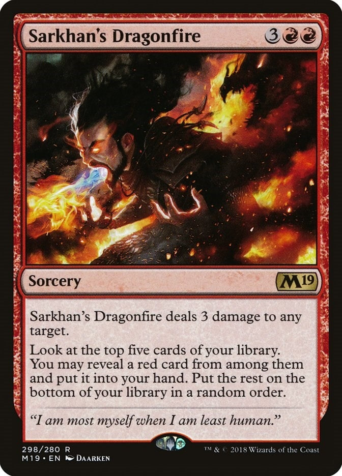 Sarkhans Dragonfire (298) [M19]