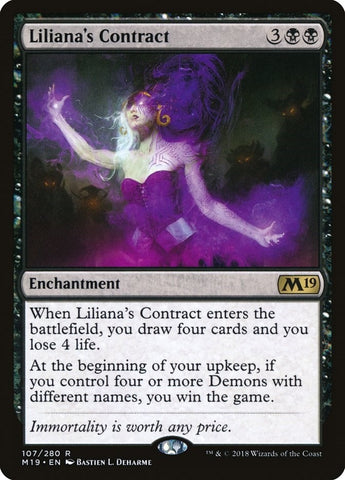 Lilianas Contract (107) [M19]