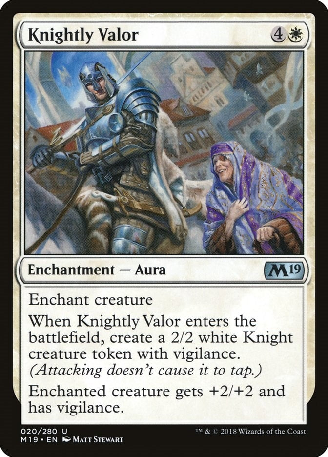 Knightly Valor (20) [M19]