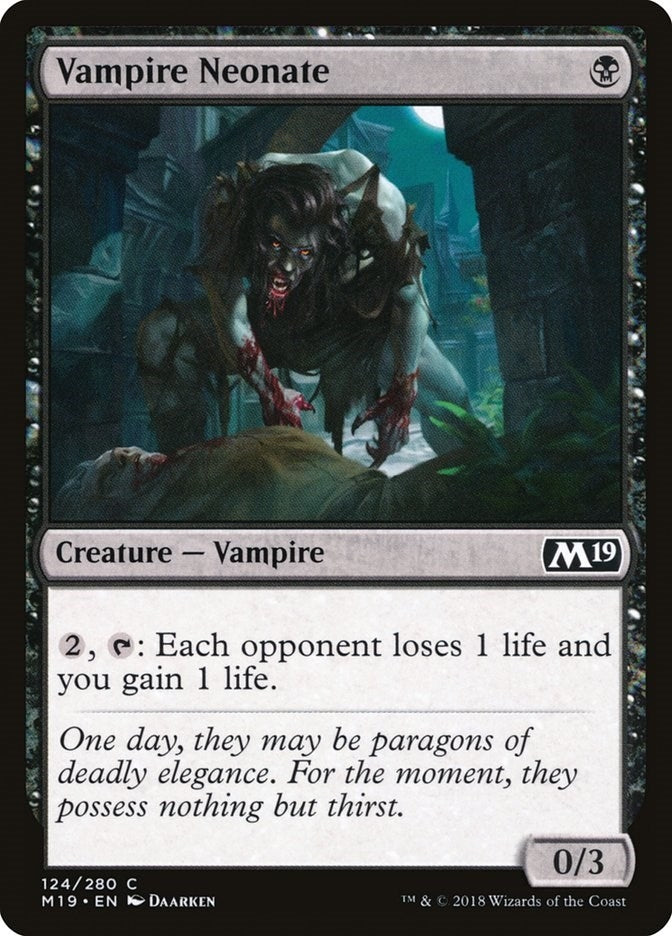 Vampire Neonate (124) [M19]