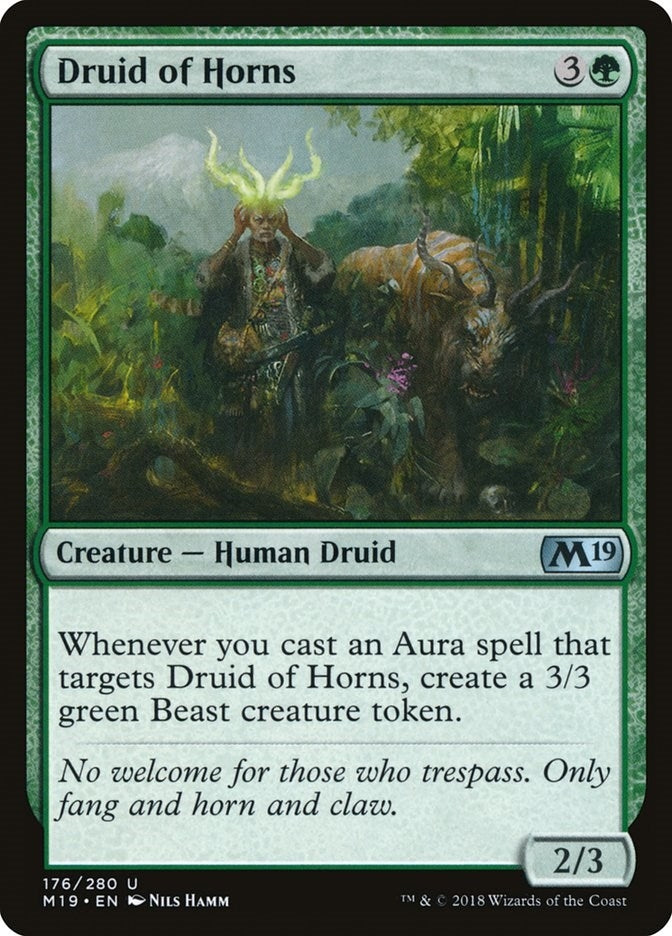 Druid of Horns (176) [M19]
