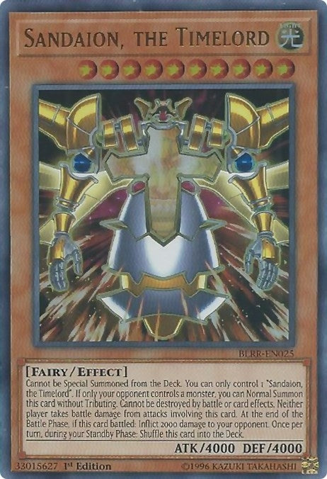 Sandaion the Timelord (BLRR-EN025) [BLRR]