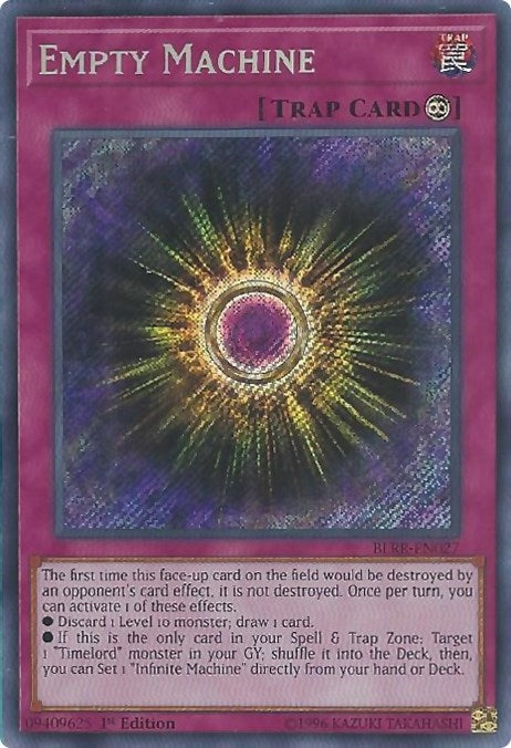 Empty Machine (BLRR-EN027) [BLRR]