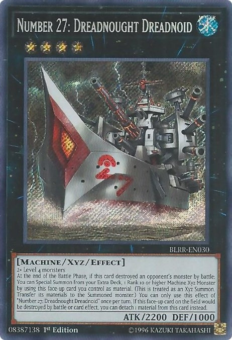 Number 27 Dreadnought Dreadnoid (BLRR-EN030) [BLRR]