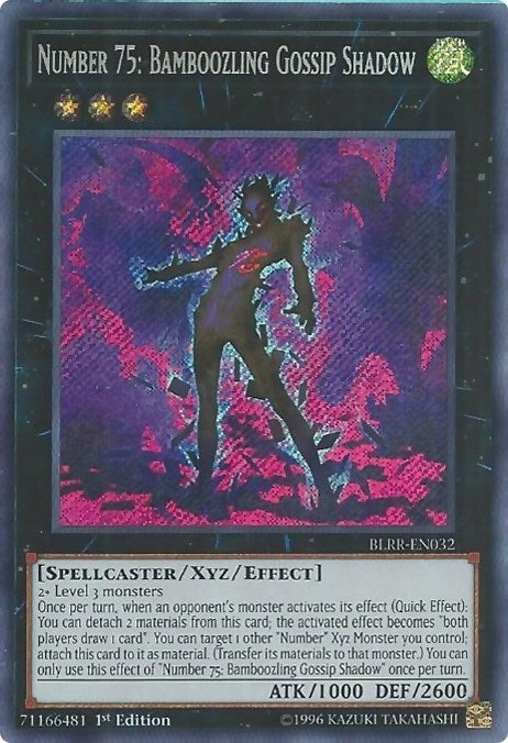Number 75 Bamboozling Gossip Shadow (BLRR-EN032) [BLRR]