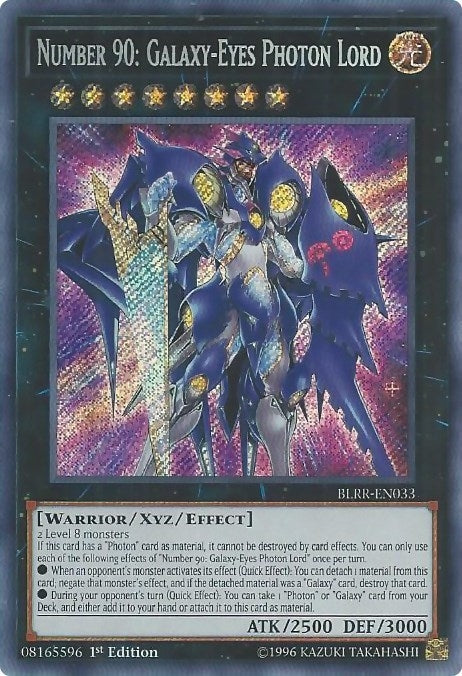 Number 90 Galaxy Eyes Photon Lord (BLRR-EN033) [BLRR]